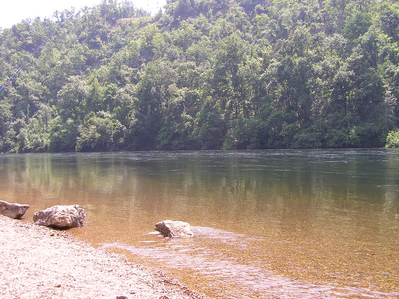 The White River at Bull Shoals-White River State Park