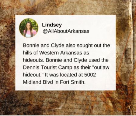 Bonnie and Clyde in Arkansas